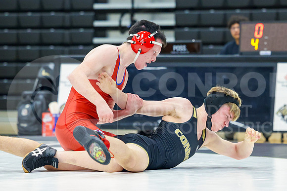 260121 Oak Ridge vs Conroe Wrestling - Allison Lozano-17