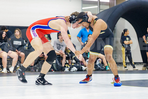 260121 Oak Ridge vs Conroe Wrestling - Allison Lozano-19