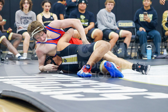 260121 Oak Ridge vs Conroe Wrestling - Allison Lozano-25