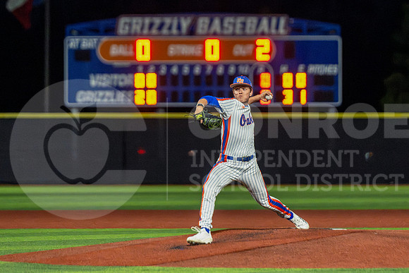 260216 Grand Oaks vs Humble Baseball - Easton Hairell-49
