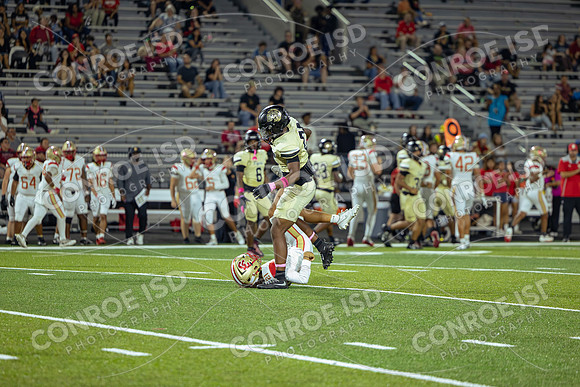 261008 Caney Creek vs Conroe Football - Riley Santler-28