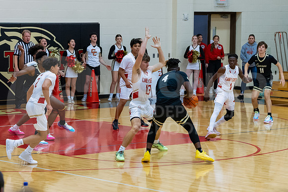 231128 CHS vs Caney Creek Basketball - Samantha Schneider-401
