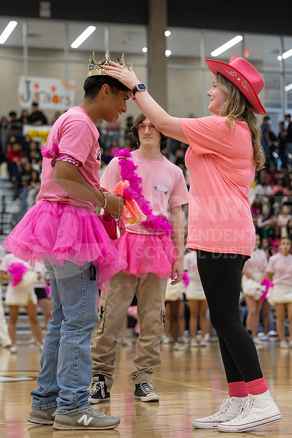 Pink Pep Rally Conroe ISD | Conroe HS Pink Out Pep Rally - October 17, 2024 - Ainsley ...